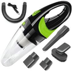 MG Vacuum Cleaner bežični auto usisavač 120W 2000mAh, crno/zeleni