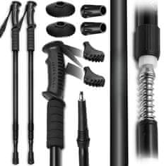 MG Nordic Walking štapovi za planinarenje 63-130 cm, crno