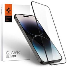 Spigen Glas.Tr Slim Full Cover zaštitno staklo za iPhone 14 Pro, crno