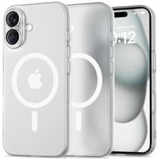 Tech-protect MagSlime MagSafe maska za iPhone 16, bijela