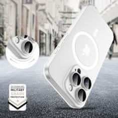 Tech-protect MagSlime MagSafe maska za iPhone 16 Pro, bijela
