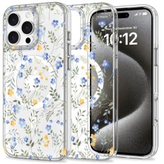 Tech-protect Magmood MagSafe maska za iPhone 16 Pro, spring flowers