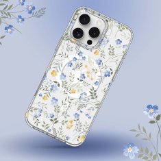 Tech-protect Magmood MagSafe maska za iPhone 16 Pro, spring flowers