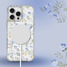 Tech-protect Magmood MagSafe maska za iPhone 16 Pro, spring flowers