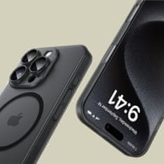 Tech-protect MagSlime MagSafe maska za iPhone 16 Pro, crno