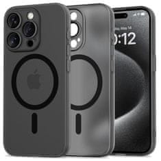 Tech-protect MagSlime MagSafe maska za iPhone 15 Pro, crno