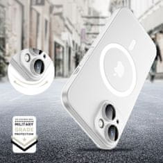 Tech-protect MagSlime MagSafe maska za iPhone 15, bijela