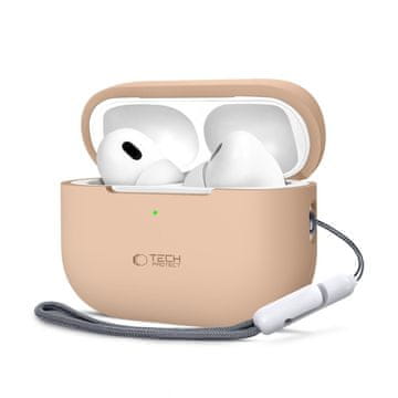 Tech-protect Silicone maska za Apple AirPods Pro 1 / 2, smeda