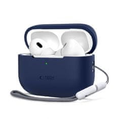 Tech-protect Silicone maska za Apple AirPods Pro 1 / 2, temnoplava