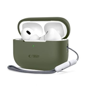 Tech-protect Silicone maska za Apple AirPods Pro 1 / 2, zeleno