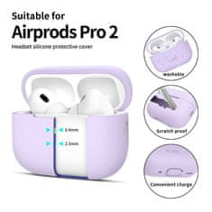 Tech-protect Silicone maska za Apple AirPods Pro 1 / 2, ljubičasta