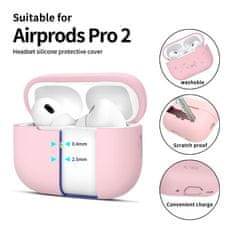 Tech-protect Silicone maska za Apple AirPods Pro 1 / 2, ružičasta