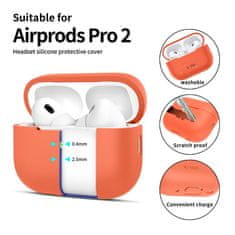 Tech-protect Silicone maska za Apple AirPods Pro 1 / 2, narančasta