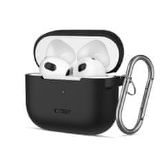 Tech-protect Silicone Hook maska za Apple AirPods 3, crno