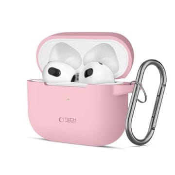Tech-protect Silicone Hook maska za Apple AirPods 3, ružičasta