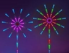 HOME & MARKER® LED svjetla, višebojna, daljinsko upravljanje, u ritmu glazbe, efekt vatrometa, za zabave i party | MAGICLIGHTS