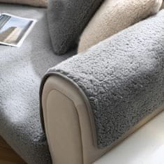 HOME & MARKER® Mekana, plišana navlaka za kauč i jastuke, zaštita sofe, periva i protuklizna, univerzalna | SOFTOPIA