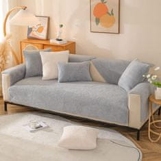 HOME & MARKER® Mekana, plišana navlaka za kauč i jastuke, zaštita sofe, periva i protuklizna, univerzalna | SOFTOPIA