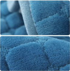 HOME & MARKER® Mekana i periva presvlaka za kauč, zaštita od mrlja i dlaka | SOFTERRA, plava