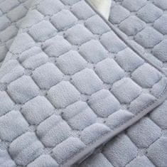 HOME & MARKER® Mekana i periva presvlaka za kauč, zaštita od mrlja i dlaka | SOFTERRA, siva