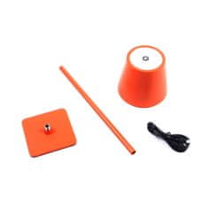 Aga LED Stolna lampa DS2406 Narančasta