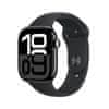 Watch S10 pametni sat, 46mm, crno aluminijsko kućište s crnim sportskim remenom, M/L (mwwq3qh/a)