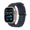 Watch Ultra 2 pametni sat, 49mm, Cellular, Natural Titanium kućište, Navy Ocean remen