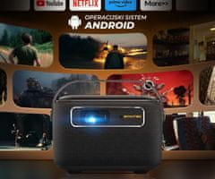 Byintek UFO R20 MAX prijenosni 3D LED DLP projektor, Android