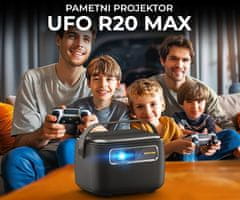 Byintek UFO R20 MAX prijenosni 3D LED DLP projektor, Android