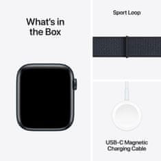Apple Watch SE2 v3 pametni sat, 44mm, sivo aluminijsko kućište sa sivim remenom (mxep3qh/a)