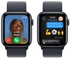 Apple Watch SE2 v3 pametni sat, 44mm, sivo aluminijsko kućište sa sivim remenom (mxep3qh/a)