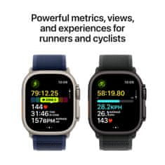 Apple Watch Ultra 2 pametni sat, Cellular, Natural Titanium kućište, Natural Titanium Milanese Loop remen, 49mm, S