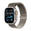 Apple Watch Ultra 2 pametni sat, Cellular, Natural Titanium kućište, Natural Titanium Milanese Loop remen, L
