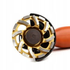 MAR-POL Dijamantna segmentna ploča za brušenje betona dupla L 125×22,2mm