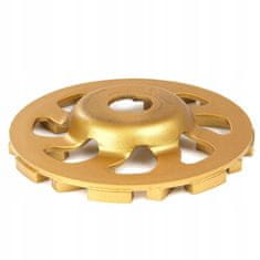 MAR-POL Dijamantna segmentna ploča za brušenje betona dupla L 125×22,2mm