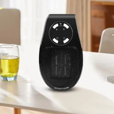 HOME & MARKER® Prenosni mini keramički grijač s termostatom i automatskim isključivanjem | BURNY
