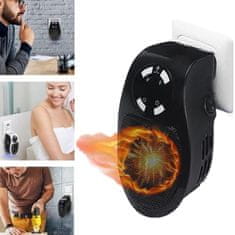 HOME & MARKER® Prenosni mini keramički grijač s termostatom i automatskim isključivanjem | BURNY