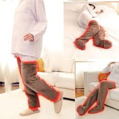 VIVVA® Udobne, mekane čarape, zimske kućne, fluffy cozy čarape, tople i mekane za hladne dane | HUGSOCKS, smeđa