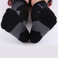 SOLFIT® Unisex kompresijske čarape, 2 para, medicinske čarape za cirkulaciju, vene i sportske aktivnosti | PRESSOSOX, S/M