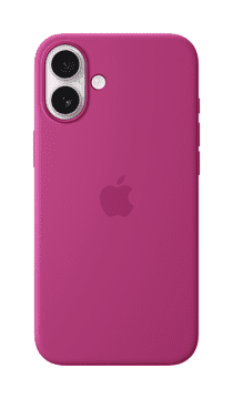 Apple iPhone 16 Plus Silicone Case ovitek, z MagSafe, Fuchsia (Seasonal)