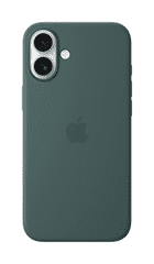 iPhone 16 Plus Silicone Case with MagSafe - Lake Green