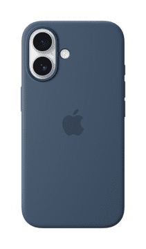 Apple iPhone 16 Silicone Case ovitek, z MagSafe, Denim