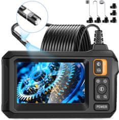 Dexxer LCD LED Double Full HD endoskopska inspekcijska kamera s 5M IP67 Monitor