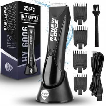 Dexxer Postavite LCD vodootpornu bateriju. aparat za brijanje i trimer za kosu i bradu LCD trimer USB