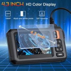 Dexxer LCD LED Double Full HD endoskopska inspekcijska kamera s 5M IP67 Monitor