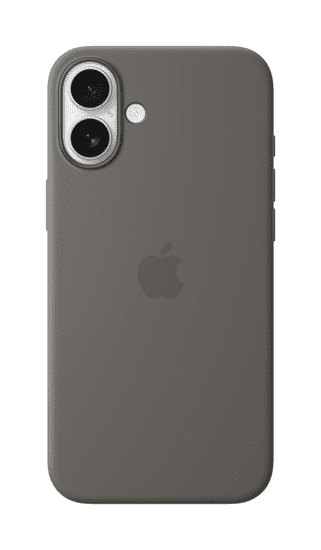 Apple iPhone 16 Plus Silicone Case maska, s MagSafe, Stone Gray