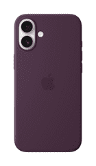 iPhone 16 Plus Silicone Case ovitek, z MagSafe, Plum