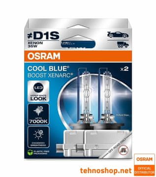 Osram XENON ŽARULJA D1S COOL BLUE BOOST 66140CBB-2HB 35W PK32D-2 2HB