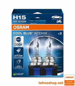 Osram HALOGENA ŽARULJA H15 64176CBN-2HB COOL BLUE INTENSE 55/15W 12V PGJ23t-1 2HB