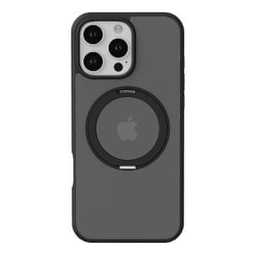 Torras Torras Ostand Pro ohišje za iPhone 16 ProMax (črno)